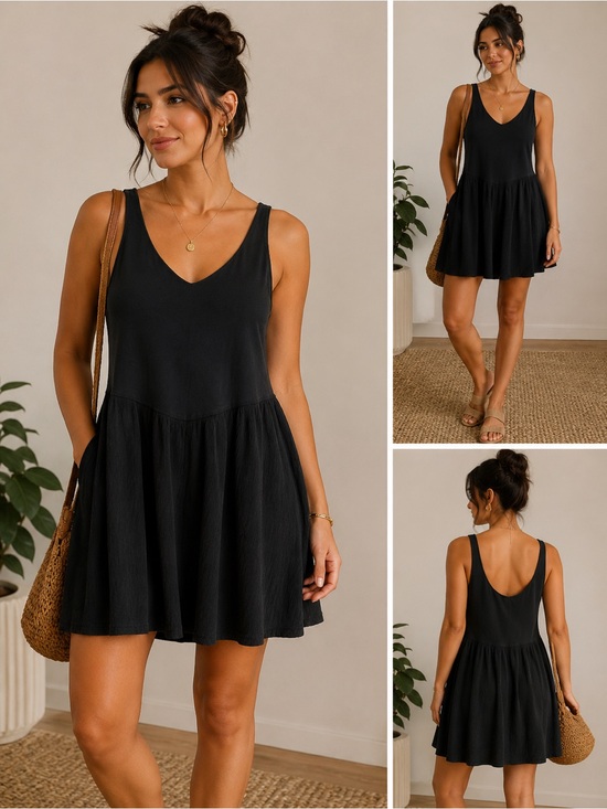 Dresses & Skirts - All in Motion Black Active Dress – Size Medium – NWT